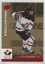 2017 Upper Deck Team Canada Juniors Exclusives Red 46/199 Jocelyne Larocque 0b3