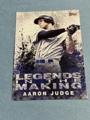 2018 Topps - Legends in the Making Series 1 Aaron Judge #LTM-AJ