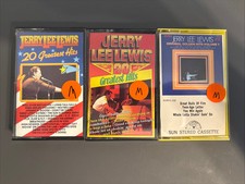 Jerry Lee Lewis Greatest Hits Cassette Tape Lot