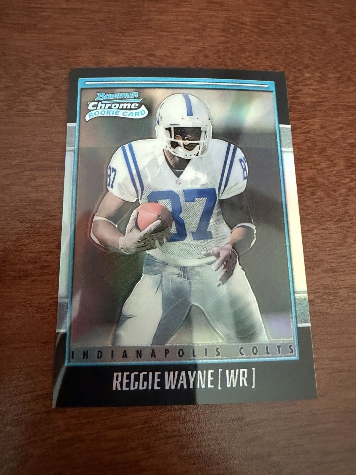 NM 2001 Bowman Chrome Refractor Reggie Wayne RC 97/1999