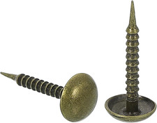 100 St&uuml;ck Polstern&auml;gel, 8x20mm Polstern&auml;gel M&ouml;beln&auml;gel runde Kopfdekorn&auml;gel f&uuml;r