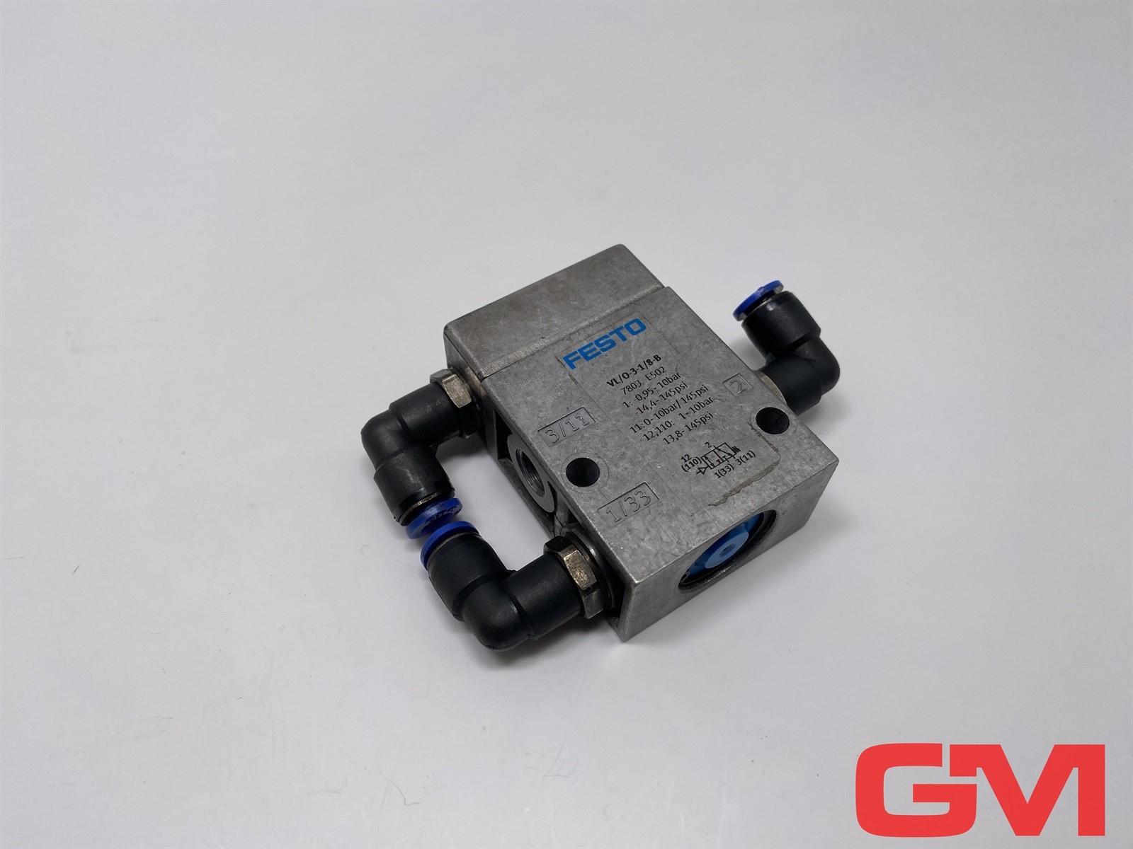 Festo Pneumatic Valve VL/O-3-1/8-B 3/2 Open/Closed 7803