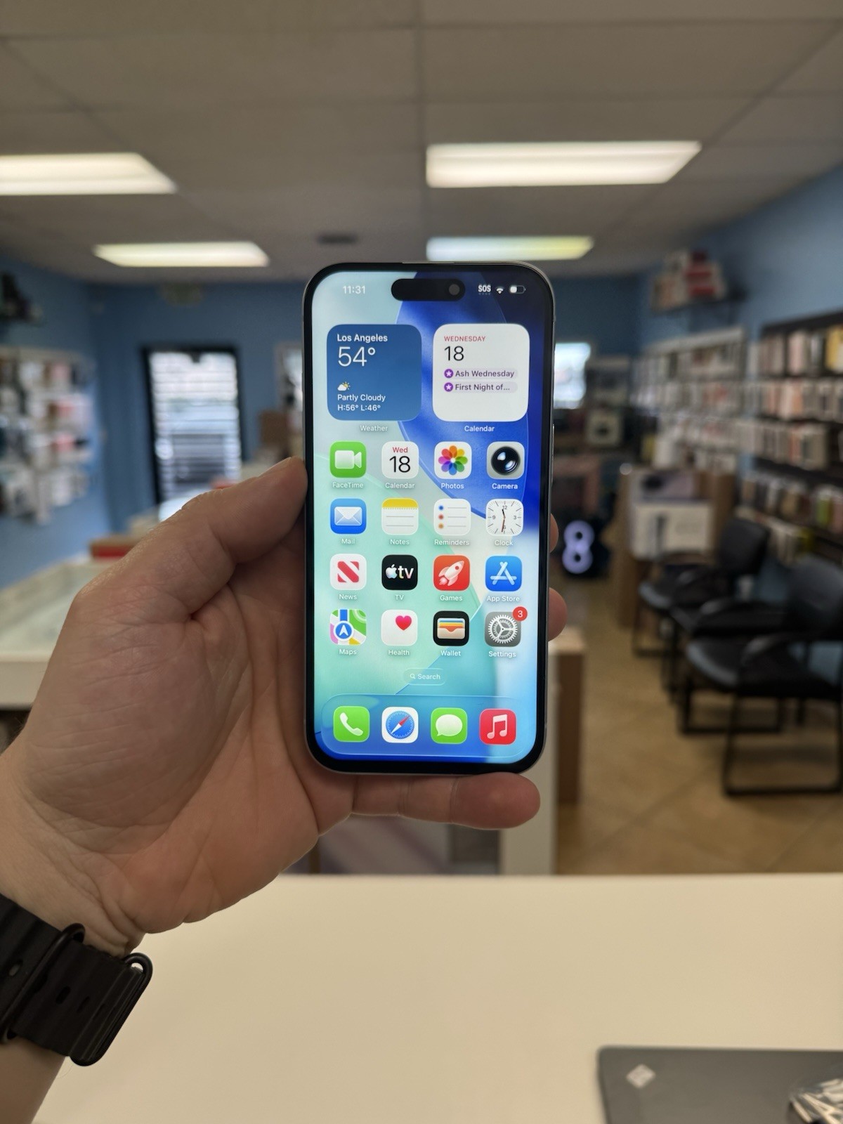 iPhone 15 Blue 256GB Unlocked (Physical & E-Sim) Unlocked