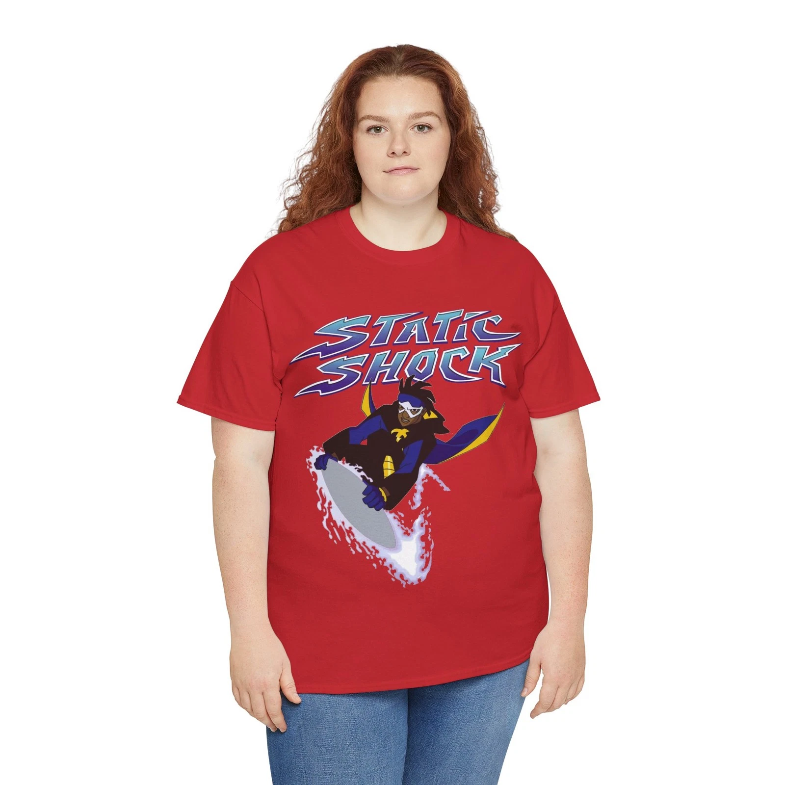 Static Shock T-Shirt - Milestone Comics - WB - DC Comics - Virgil Hawskin