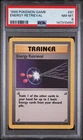 1999 POKEMON BASE SET UNLIMITED #81 ENERGY RETRIEVAL PSA 8