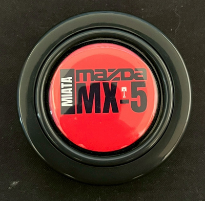 MAZDA MIATA MX5 RED JDM Horn Button for SPARCO OMP MOMO NARDI