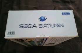 Sega Saturn MK-80000 Black Console Bundle. TESTED WORKS 