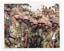 2003 General Thomas Turner Commands Joint Task Force Liberia 8x10 Photo