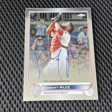 2022 Topps Chrome - Chrome Veteran Autographs Keibert Ruiz #CVA-KR (AU)
