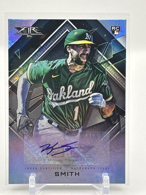 2022 Topps Fire Kevin Smith #FA-KS Auto RC Athletics