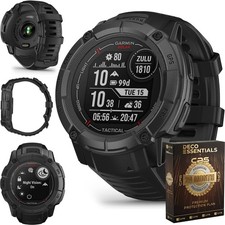 Garmin Instinct 2X Solar GPS Smartwatch Tactical Edition +2 Year Warranty Bundle