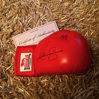 Signed Anthony Joshua Boxing Glove