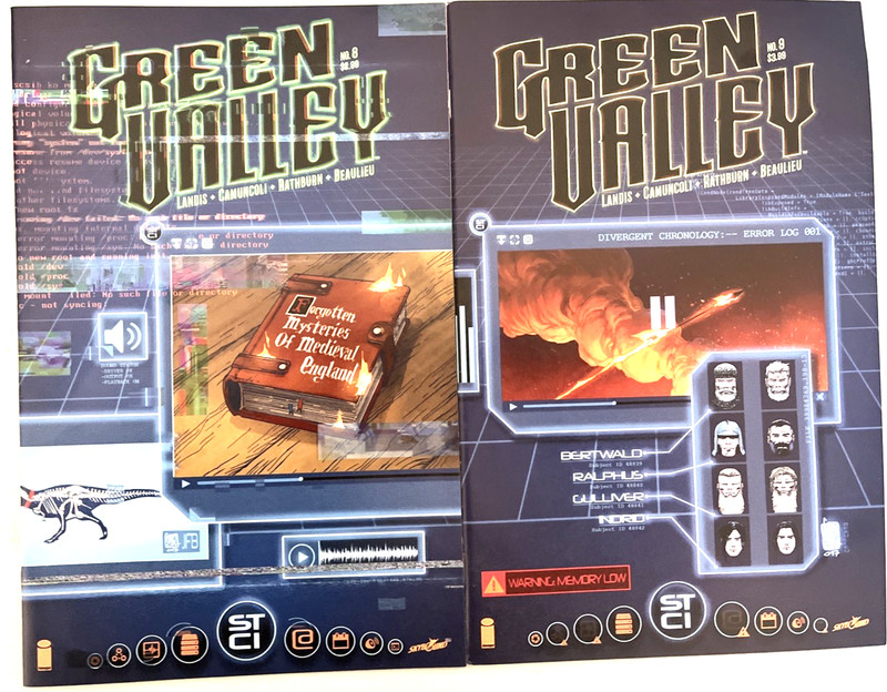 GREEN VALLEY. NUMBER'S 8-9. (2 ISSUE 2017 HIGH GRADE  LOT). IMAGE COMICS.