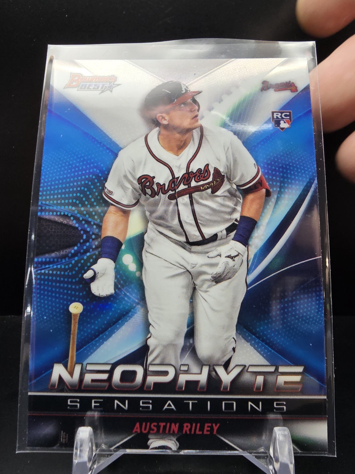 A871 - 2019 Bowman Best - Austin Riley - Neophyte Sensations #NS-3 RC
