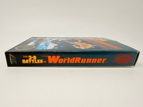 3-D WorldRunner (Nintendo NES) *BOXED W/ MANUAL - 3 SCREW - TESTED - AUTHENTIC*