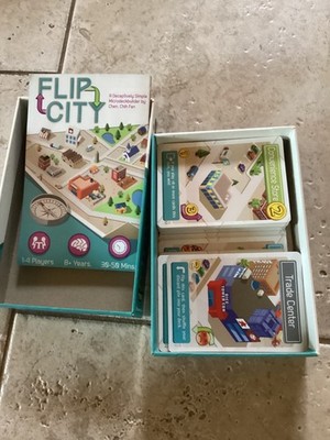 Flip City Boardgame TMG USED