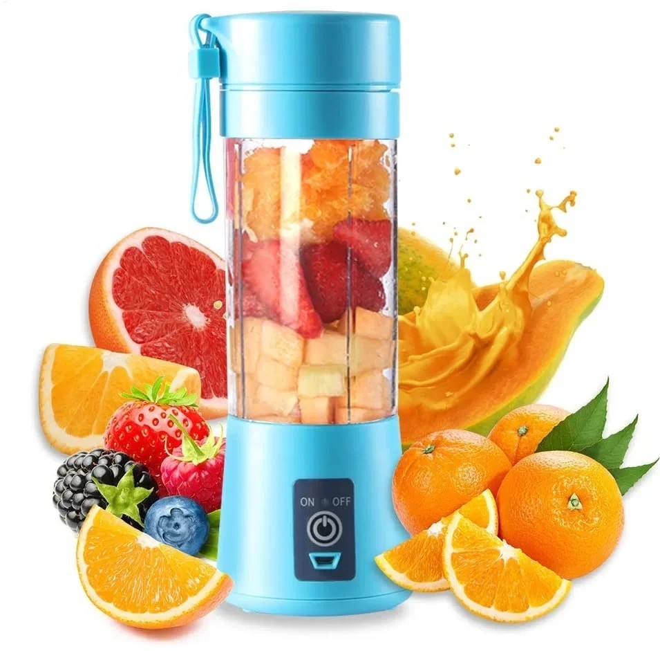 Mini Portable Blender Juicer Cup USB Rechargeable Smoothies Maker