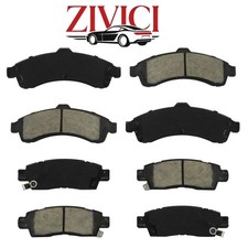 Front Rear Ceramic Brake Pads 8Pcs D1158 D110...