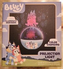 Bluey Illuminate Your Room Color Changing Projection/Projector Light - NEW