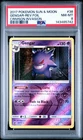 2017 POKEMON SUN & MOON CRIMSON INVASION 38 GENGAR-REVERSE FOIL PSA 8
