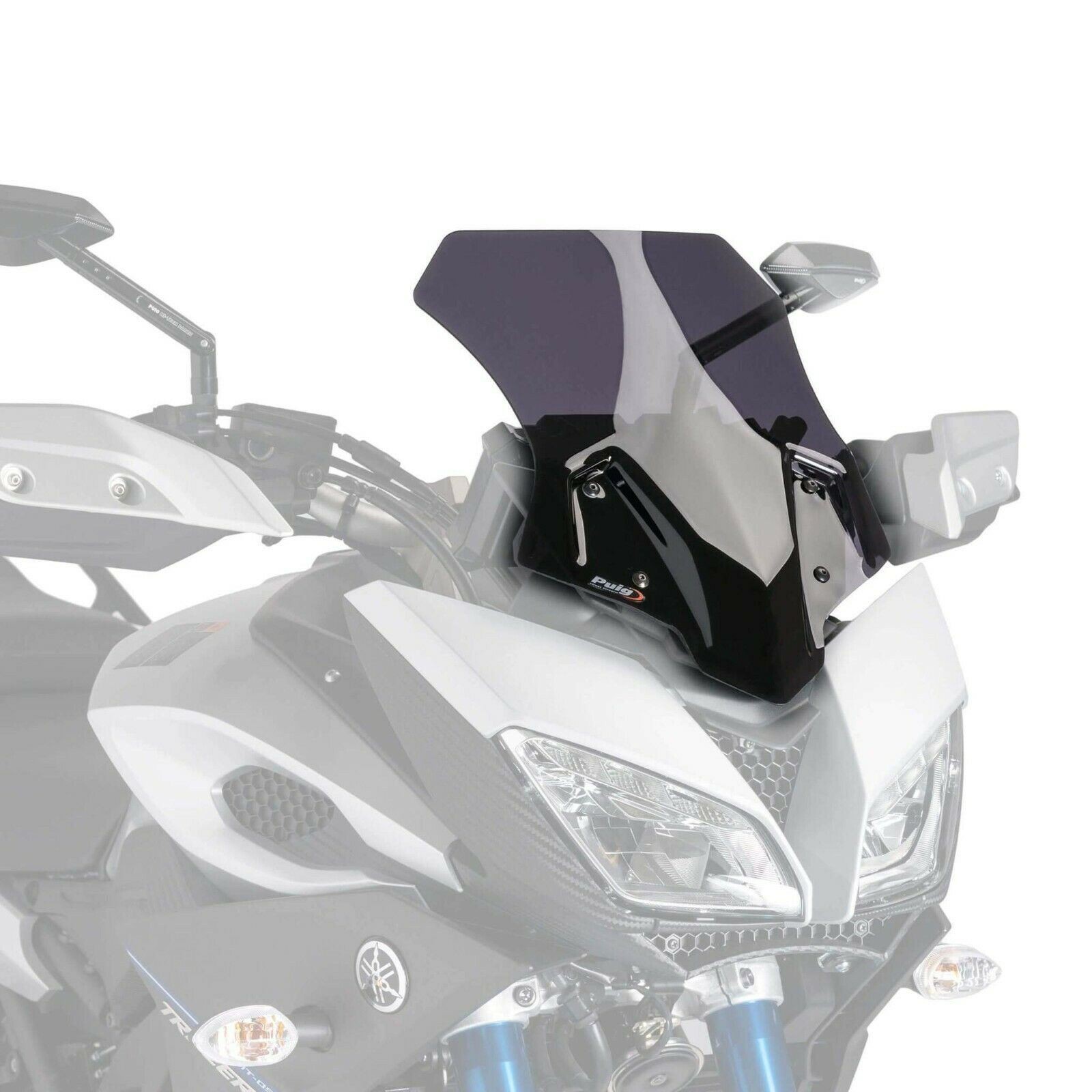 2015-2017 Yamaha Tracer 900 Puig Racing Screen Dark Smoke