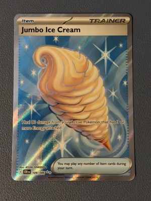 Pokémon TCG Jumbo Ice Cream 109/086 CRI NM