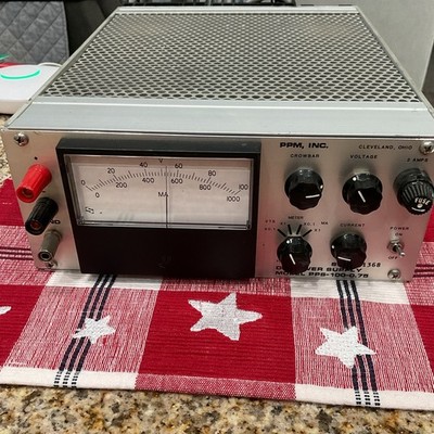 PPM, Inc. PPS-100-0.75 Linear DC Power Supply 100V 0.75A 75W 1-Out