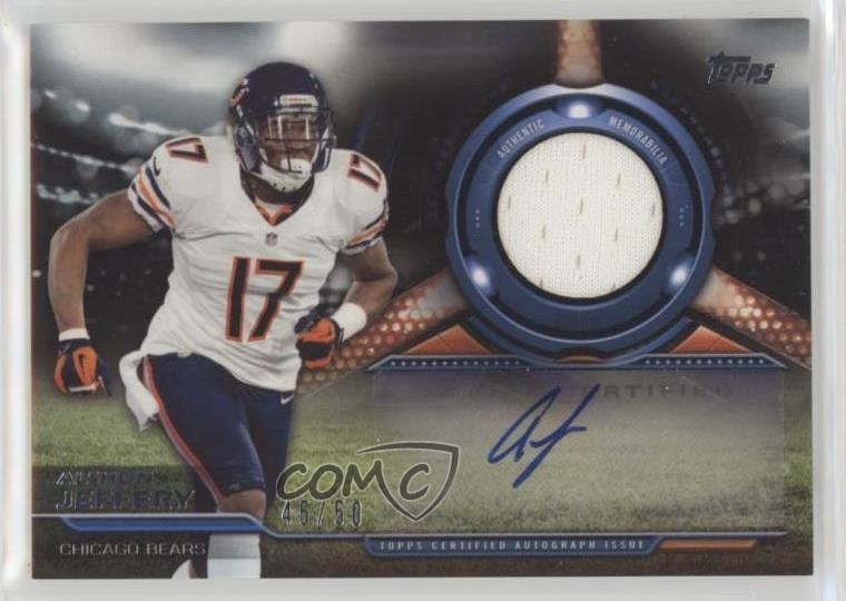 2014 Topps Relics 45/50 Alshon Jeffery #TAR-AJ Auto 0m0