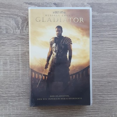Gladiator Actionfilm VHS Kassette in Hülle Film