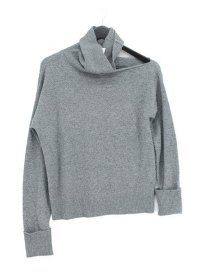 Paige Damen Pullover M grau Wolle mit Nylon Rollkragenpullover
