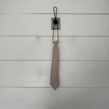 Boys Tan Clip on Tie New
