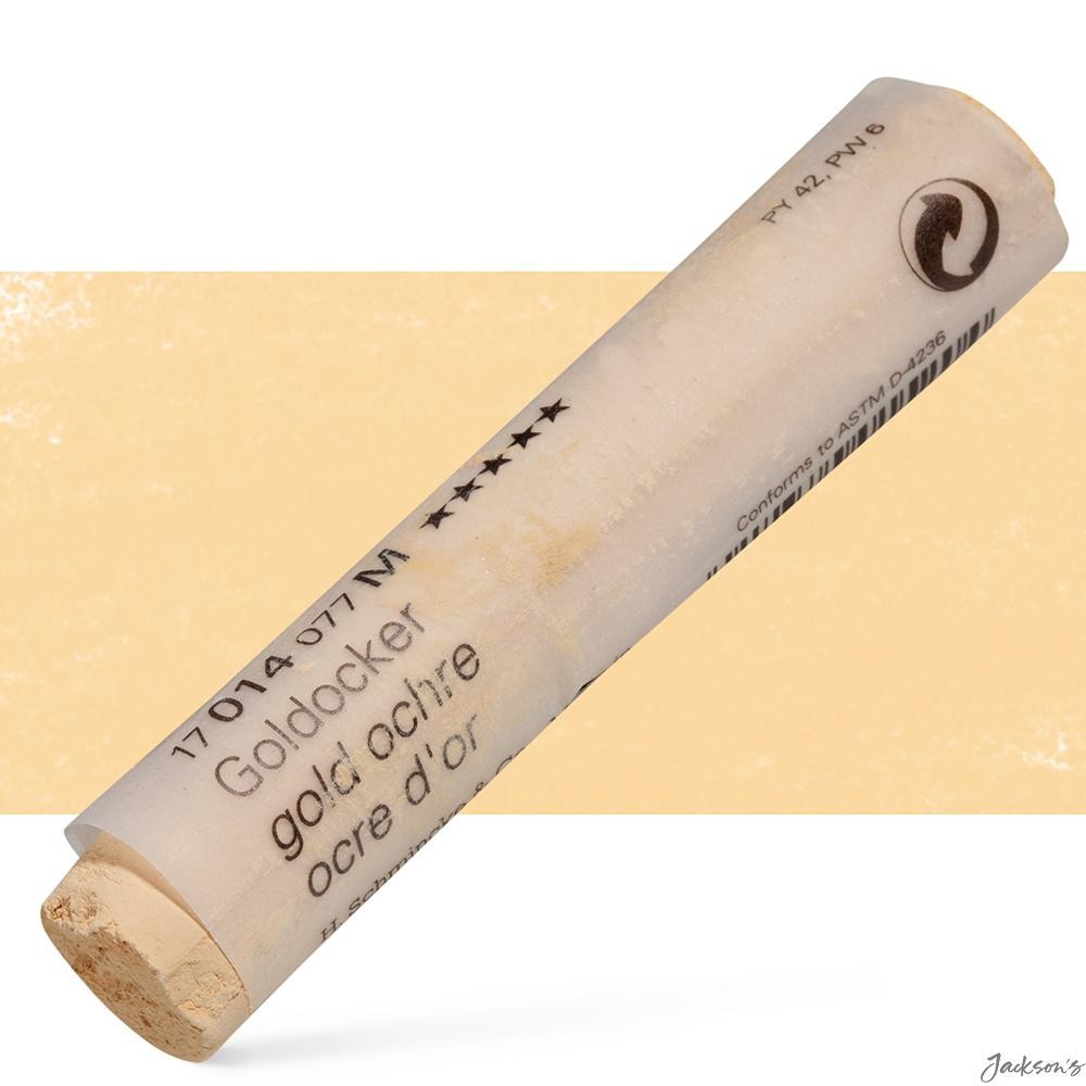Schmincke Soft Pastel Stick Artist Pigment Gold Ochre 14M For Drawing Art