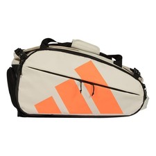 adidas Racket Bag MULTIGAME Off White - Multi-Sport Tennis Bag with Thermal...