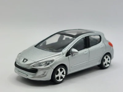 Norev 1/60 Peugeot 308 Gris Mk1 2009 Neuf avec Sa boite.
