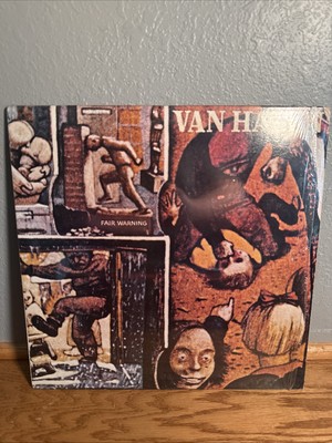 VAN HALEN Fair Warning HS3540 LP Vinyl VG+ Sleeve In Shrink 1981