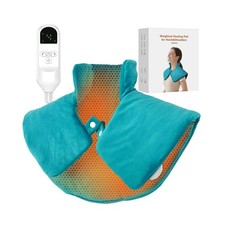 Weighted Neck Shoulder Heating Pad for Pain Relief, Heated Ne... FAST USA SHIP