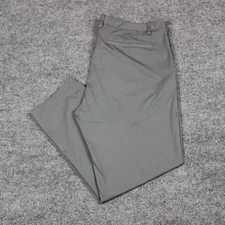 Rhone Commuter Pants Men's 40X28 Classic Gray Chino Preppy Performance