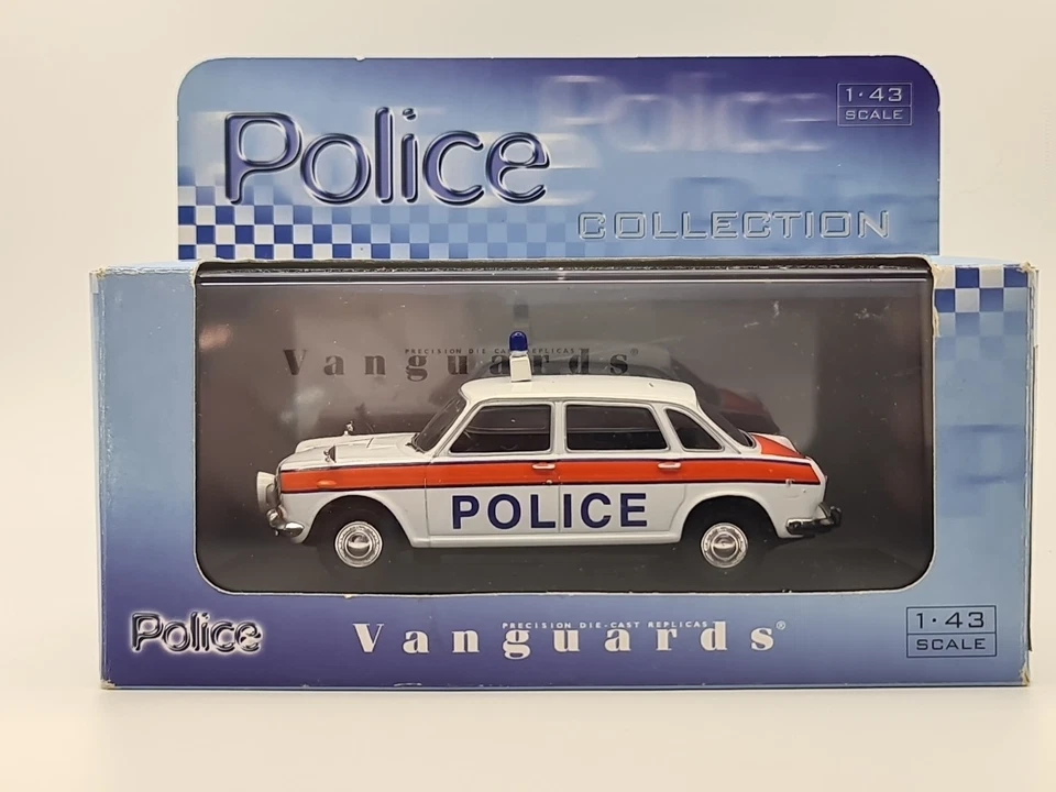 Vanguards Austin 2200S 'Land Crab' Staffordshire Police - VA08904  1:43 Case MIB - Image 2 of 4