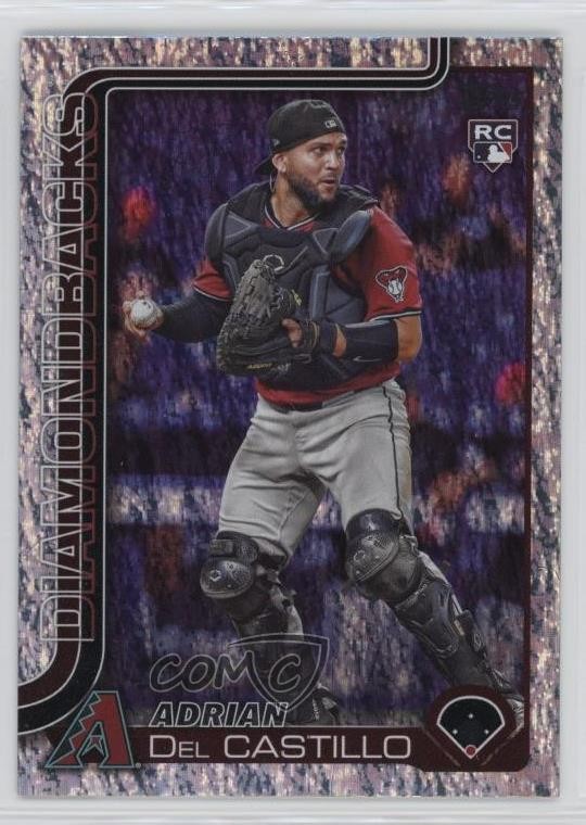 2025 Topps Series 1 Holo Foil Adrian Del Castillo #226 Rookie RC 0nr3