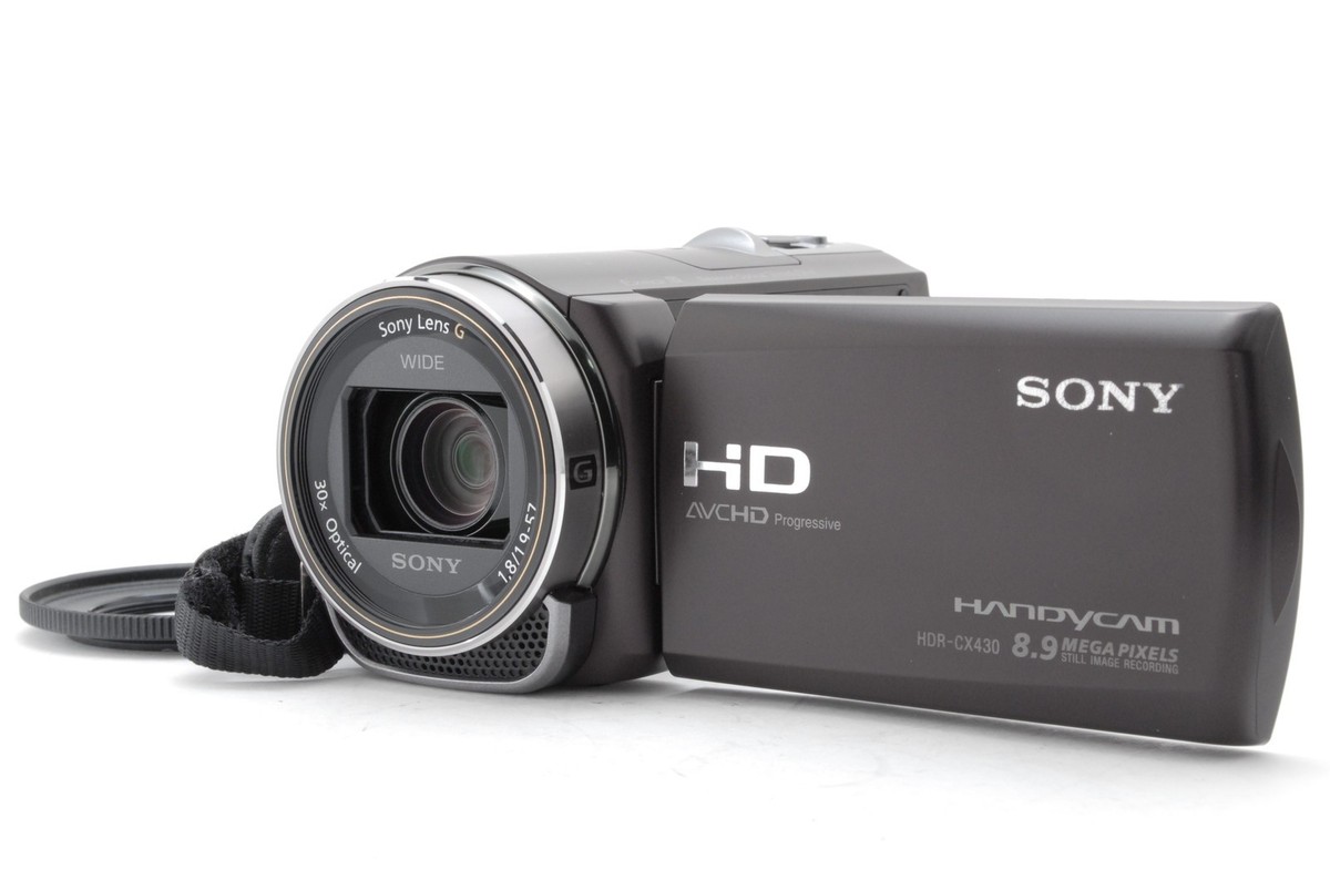 MINT +++] Sony HDR-CX430V Digital Handycam Camcorder Brown From
