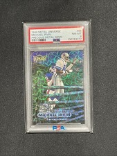 🔥1998 Precious Metals Gem Michael Irvin 🔥PMG /50
