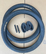20'' x 2.125 Bicycle Tires, Tubes COMPASS Street Slick Freestyle BMX GT Dyno