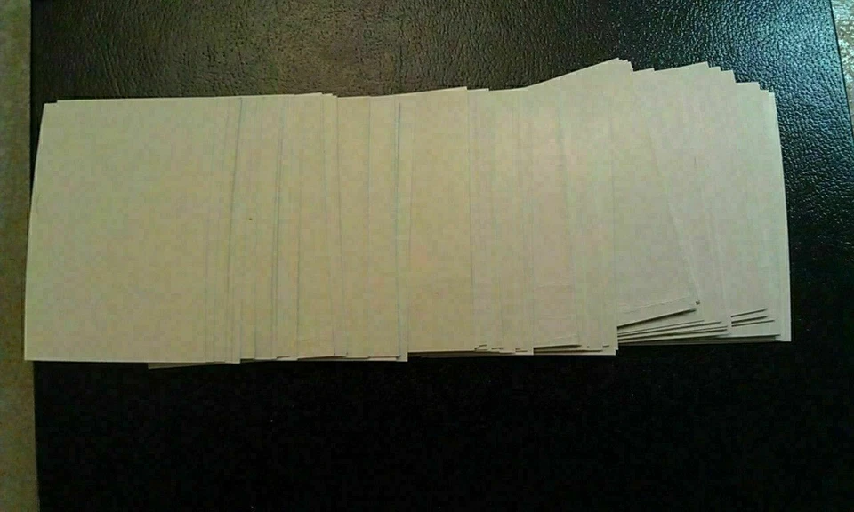 1991 Fleer All-PRO NFL MISCUTS BLANK FRONTS MONTANA SANDERS BO JACKSON YOU PICK - Image 3 of 3