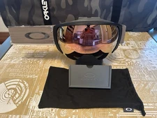 Oakley Snow Goggles Flight Path L Warm Grey w/ PRIZM Rose Gold Iridium Lens