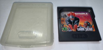 Shinobi II The Silent Fury Sega Game Gear w/ OEM Cartridge Keep Case Tested