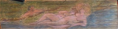 Foredge painting, Virgil, Bucolica Georgica et Aeneis, Cambridge / Tonson, 1701,