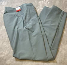 Greg Norman Pants Mens 34x32 Green Golf Performance Stretch Chino Tech NEW NWT