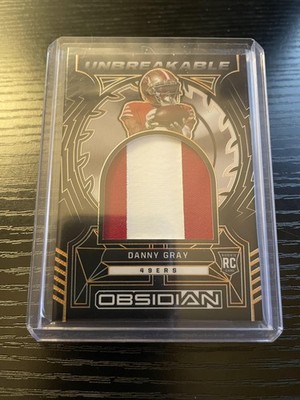 2022 Panini Obsidian #UN-DGR Danny Gray Unbreakable Electric Etch Orange /75