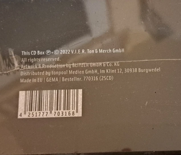 Böhse Onkelz - 40 Jahre CD Box (1980 - 2020 /25 CDs) NEU + OVP - Bild 3 von 4