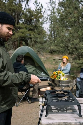 Stansport Cast Iron Camping Stove - Thumbnail 5